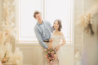 スタジオマタニティフォト！