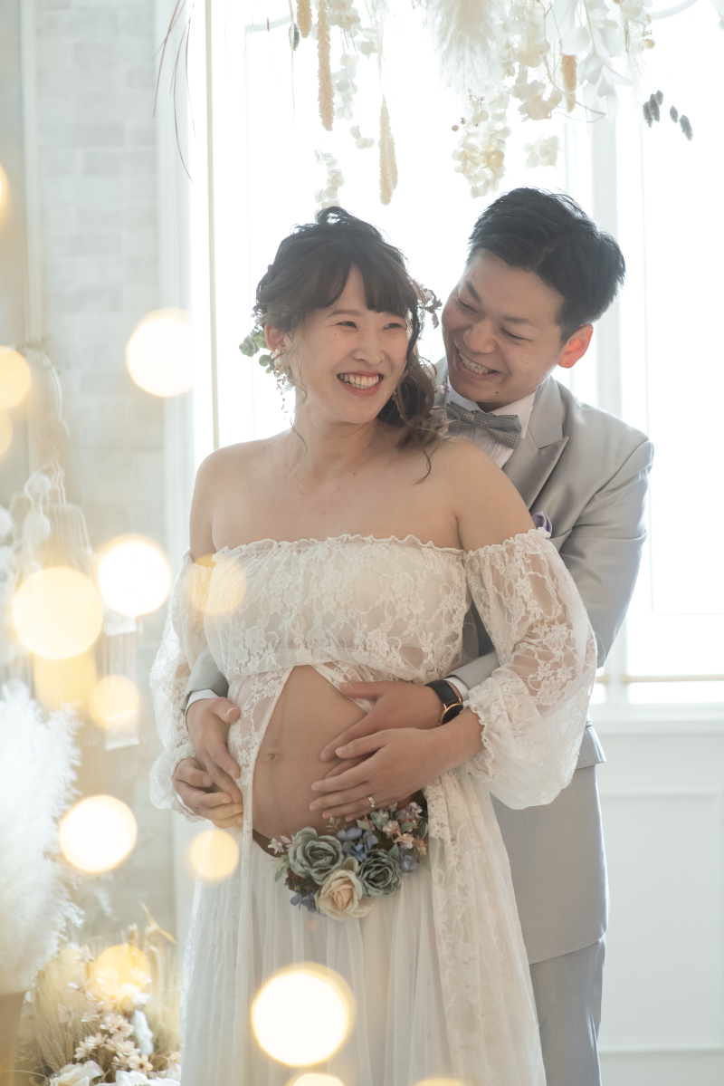 ウェデイング&マタニティスタジオ撮影