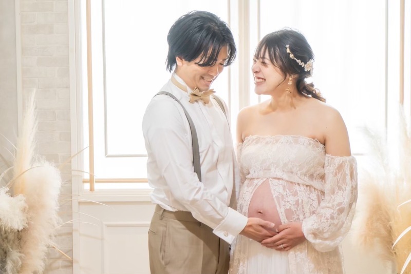 2着♡マタニティフォト』(撮影日：2025年2月4日/横浜 元町中華街