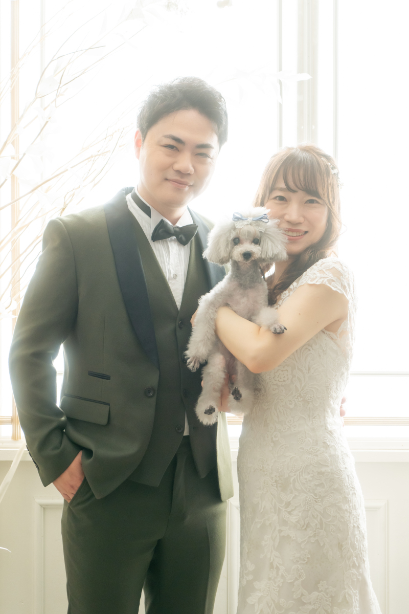 ワンちゃんと♡