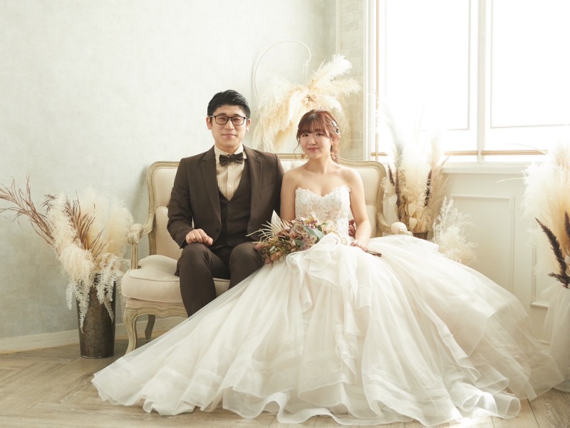 スタジオウェディングフォト!