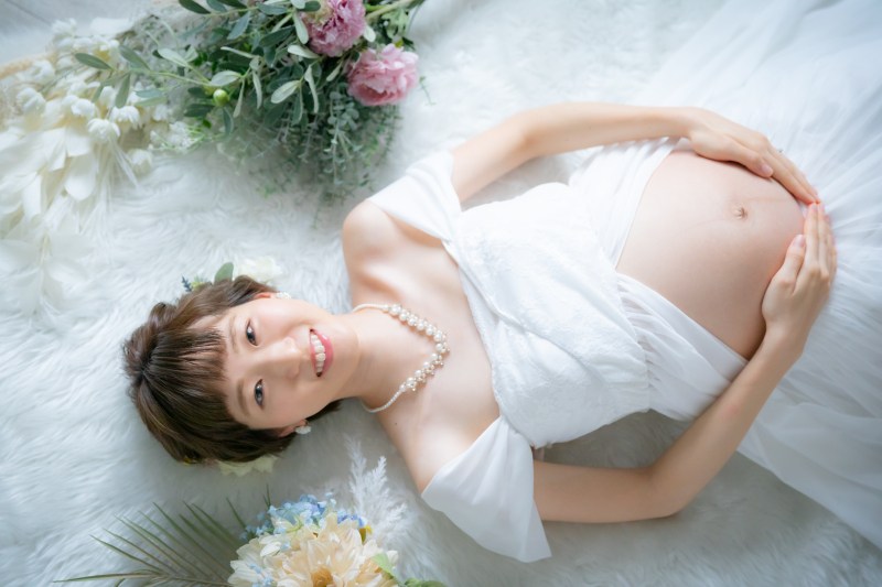 スタジオマタニティフォト