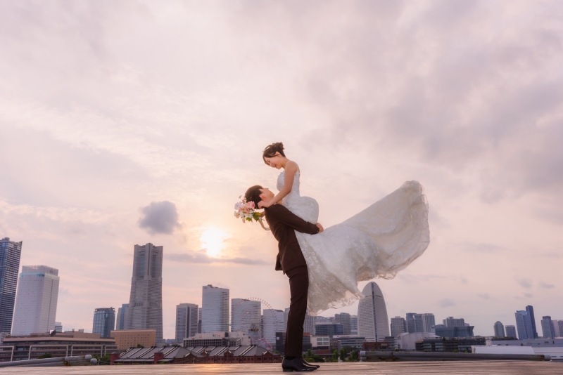 大さん橋＋歴史博物館ロケーションフォト