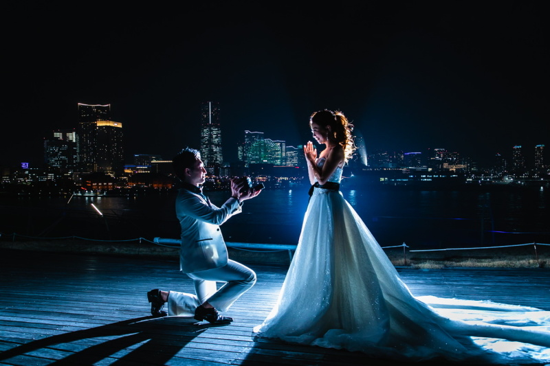 お2人の思い出を再現