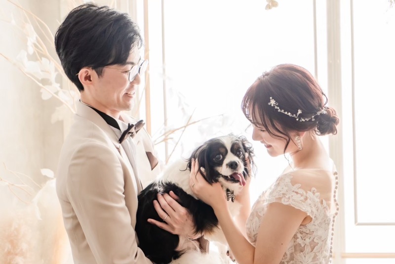 Drerich 横浜店_ペットと一緒に撮影できる