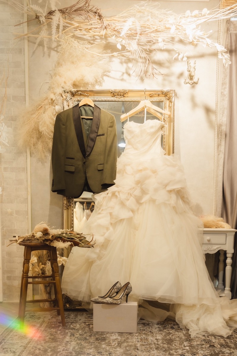 羨ましがられるおしゃれな花嫁様に