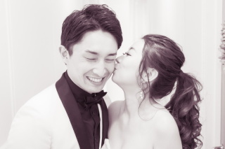 ご新郎様のヘアメイク