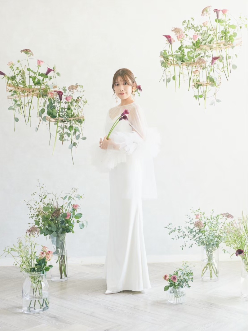 《ウォールデコレーション》大人かわいい装飾 ドレス・タキシード1着付き!衣装選びから撮影まで1日完結プラン!