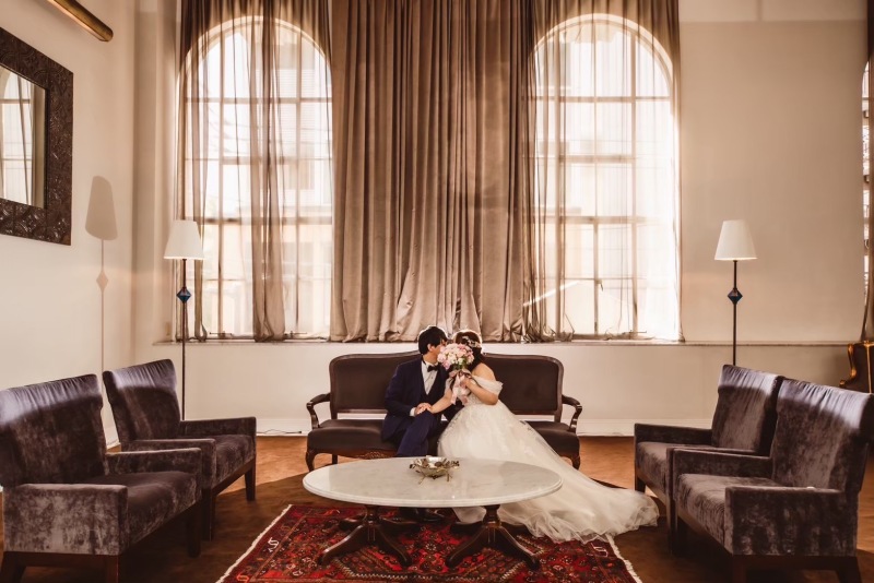 《チャペルプラン》衣装グレードアップなし!ハイブランドやインポートドレス250着以上から選び放題☆結婚式風のショットはここ◎