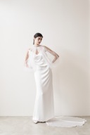 クウォンタイズスリップドレス+ハイネックスリーブトップス