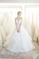 ホワイトティアードスカートキャミAライン050955