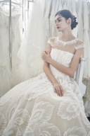 2way ヌードカラーbigflowerdress