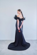 シフォンオフショルマーメイド　ao-wdrs-60784