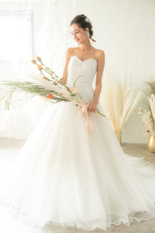 MoriLee　Aラインドレス