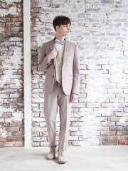 ウールモカベージュセットアップ