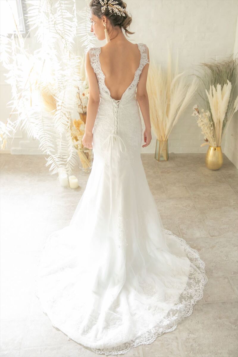 マーメイドラインドレス　ao-wdrs-000014