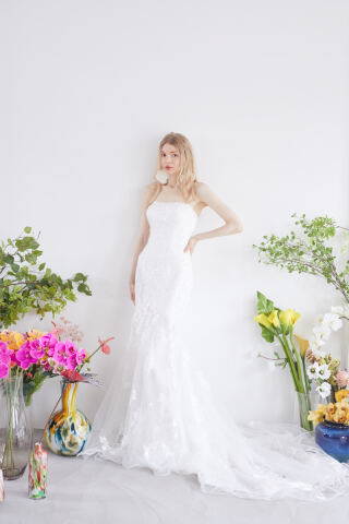 ビスチェマーメイドドレス/ao-wdrs-050750