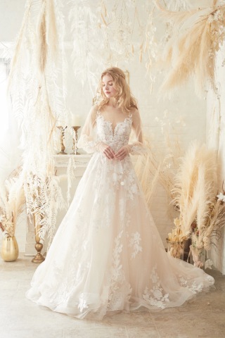 ドルマンスリーブAラインドレス ao-wdrs-50399