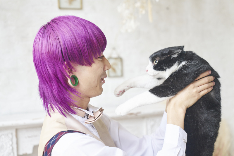 スタジオ ペットと2着ウエディングフォト