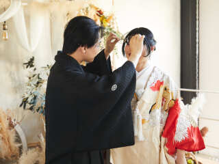 スタジオ和装2着・洋装1着