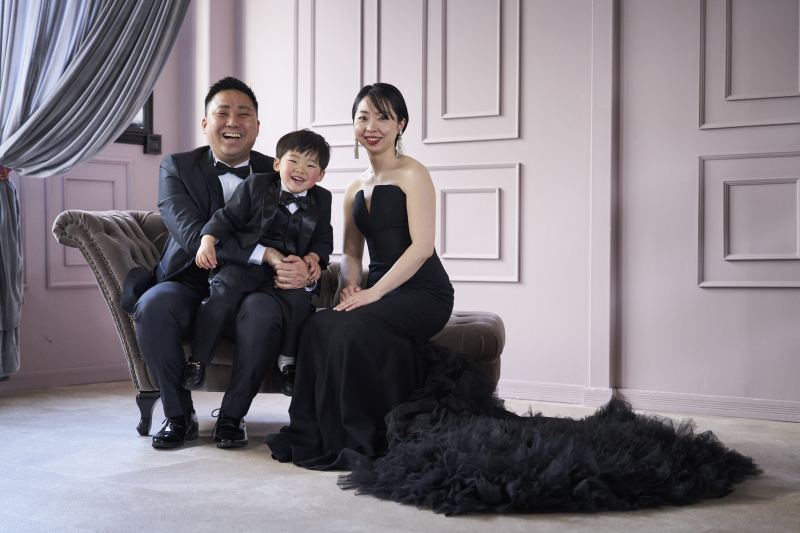 スタジオファミリーウエディングフォト