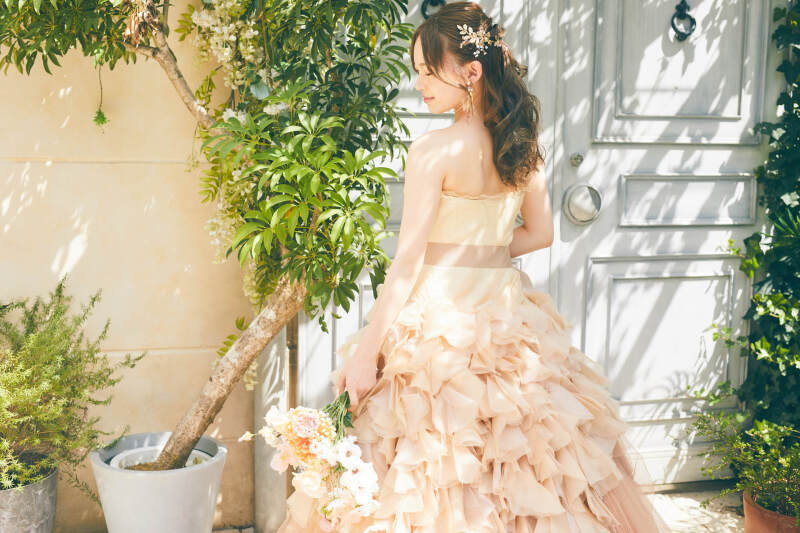 スタジオ撮影・ヌードヘイリーでウェディングフォト