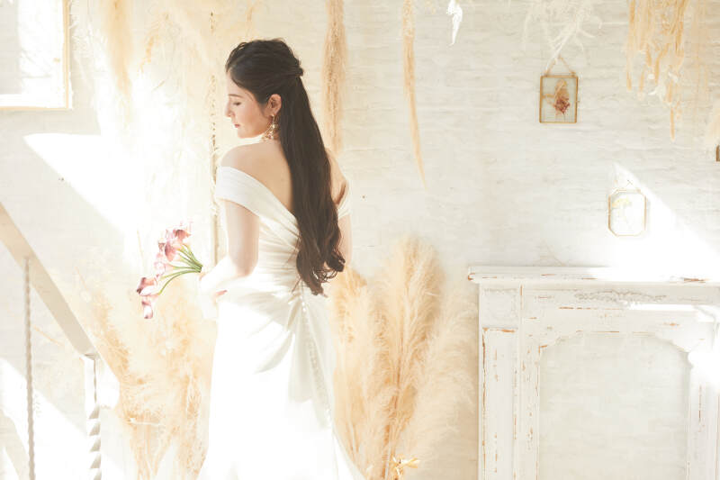 スタジオ撮影・ソロウェディングフォト