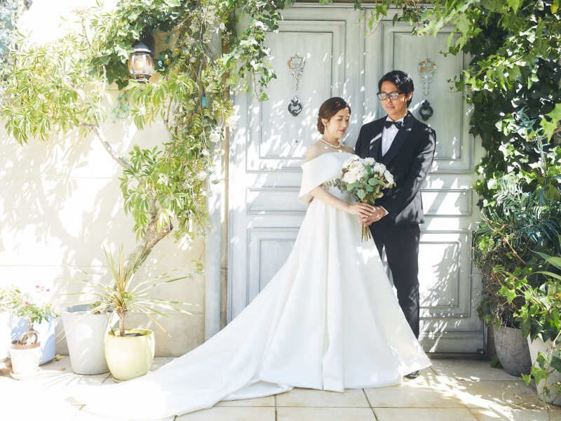 スタジオマタニティウエディングフォト