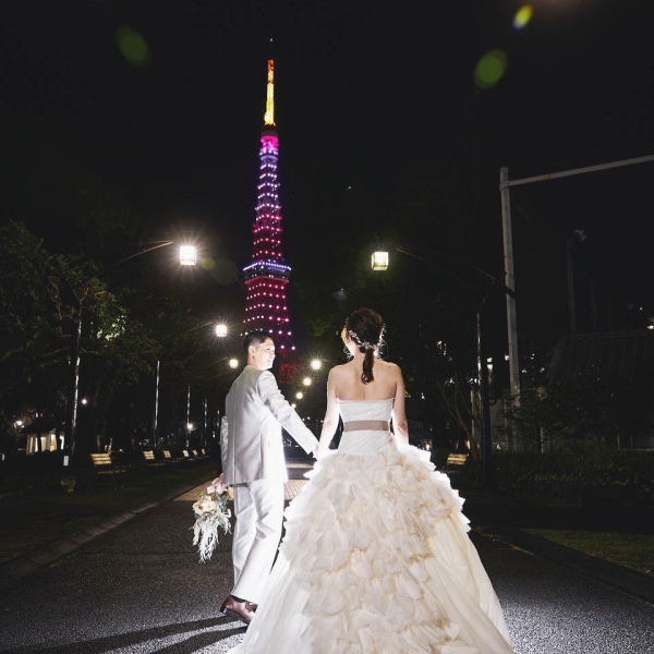 東京タワー＆丸の内ヴェラウォンヘイリーナイトロケーション
