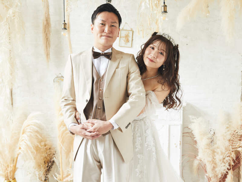 スタジオ 2着ウエディングフォト