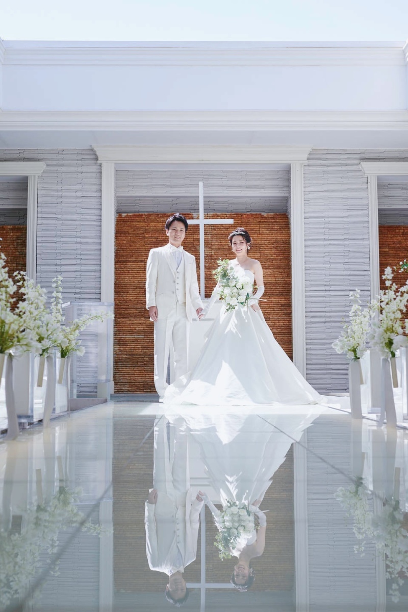 チャペルにて 青空と