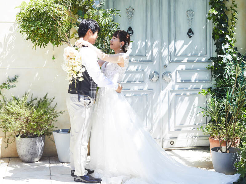 お子様と一緒にウェディングフォト