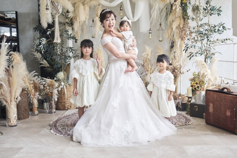 スタジオ　2着ウエディングフォト