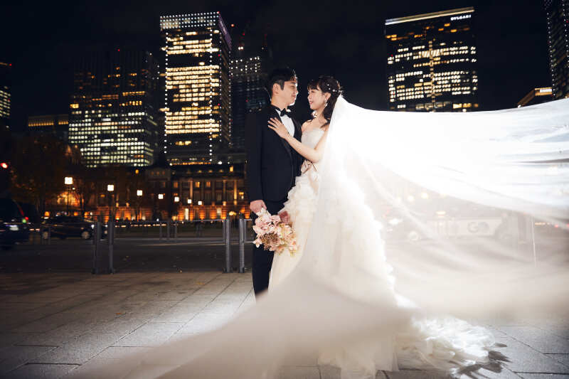 丸の内ナイトロケーションフォト