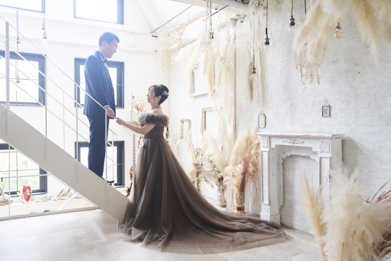 スタジオ　2着フォトウエディング