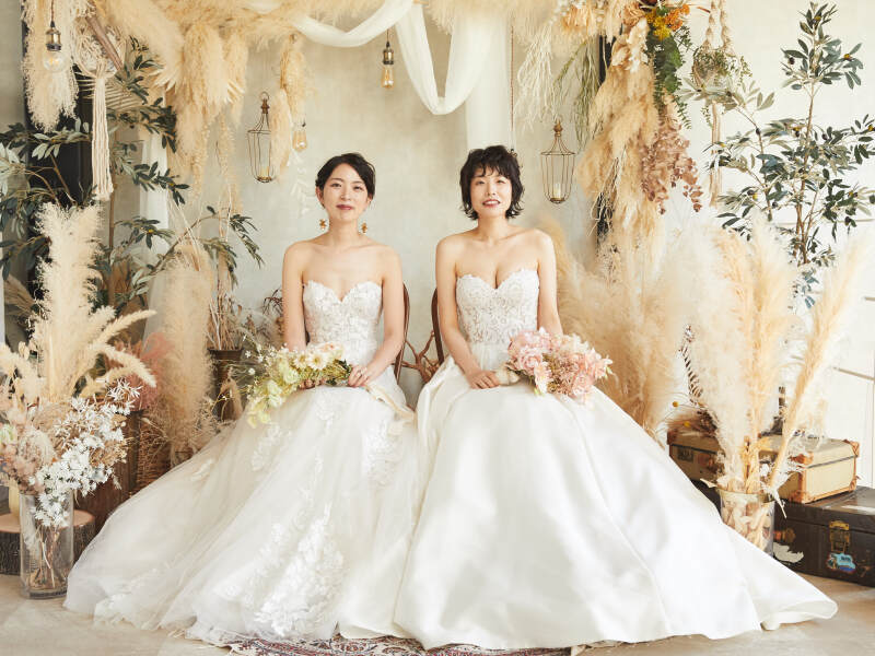 ガールズウェディングフォト