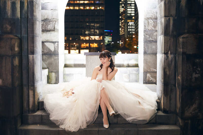 丸の内ナイトロケーションフォト