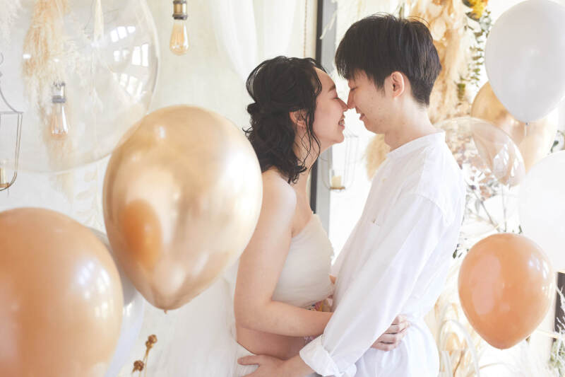 バルーンマタニティフォト