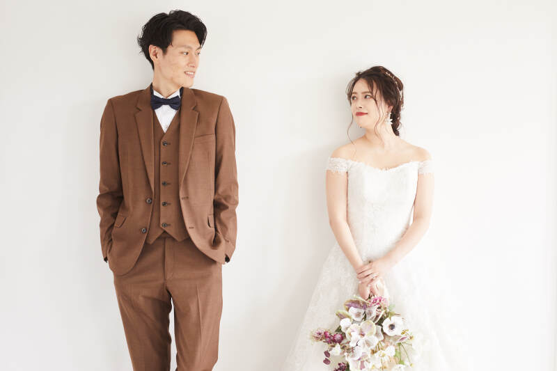 表参道スタジオ撮影・ウェディングフォト