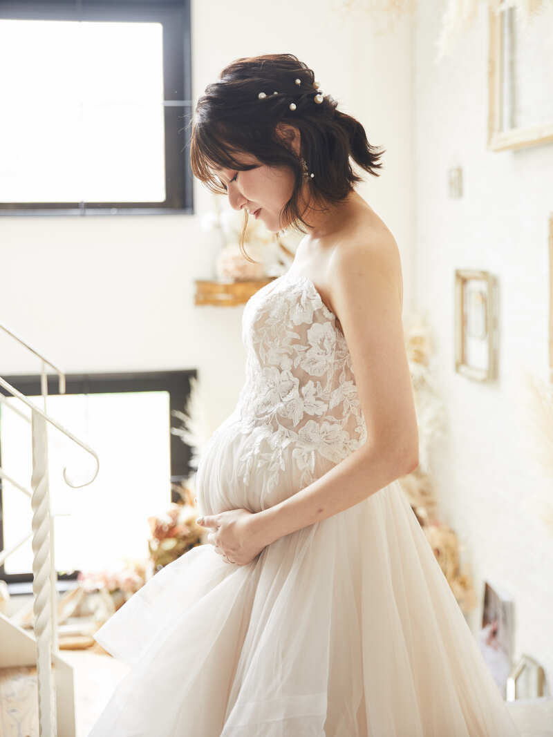 スタジオマタニティフォト