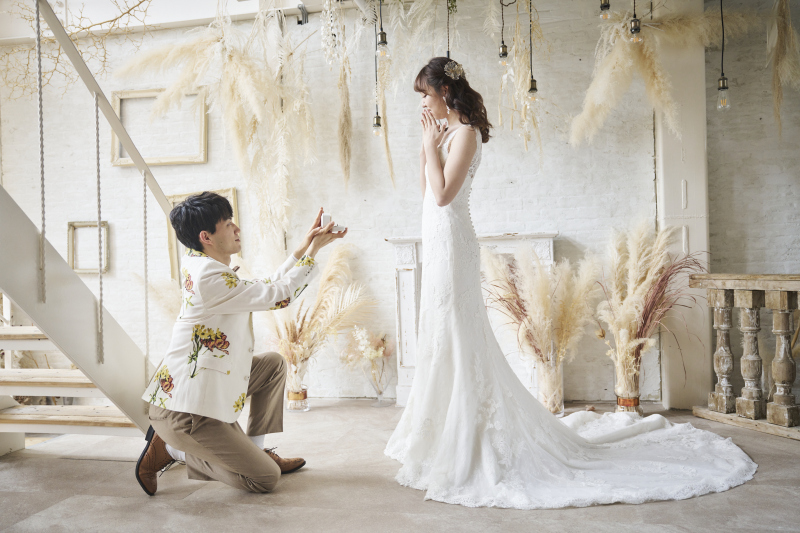 スタジオ 2着ウエディングフォト