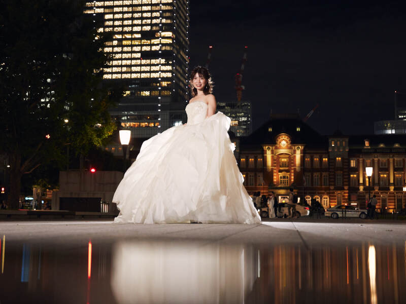 丸の内ナイトロケーションフォト