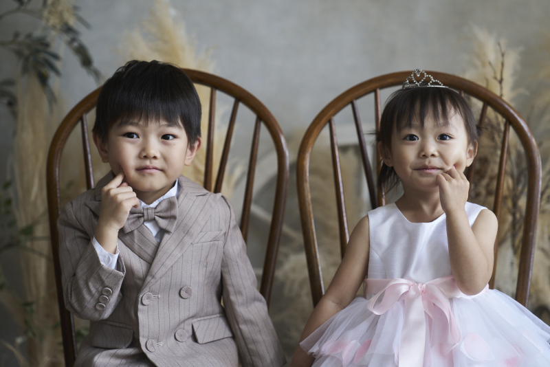 スタジオ　ファミリーウエディングフォト