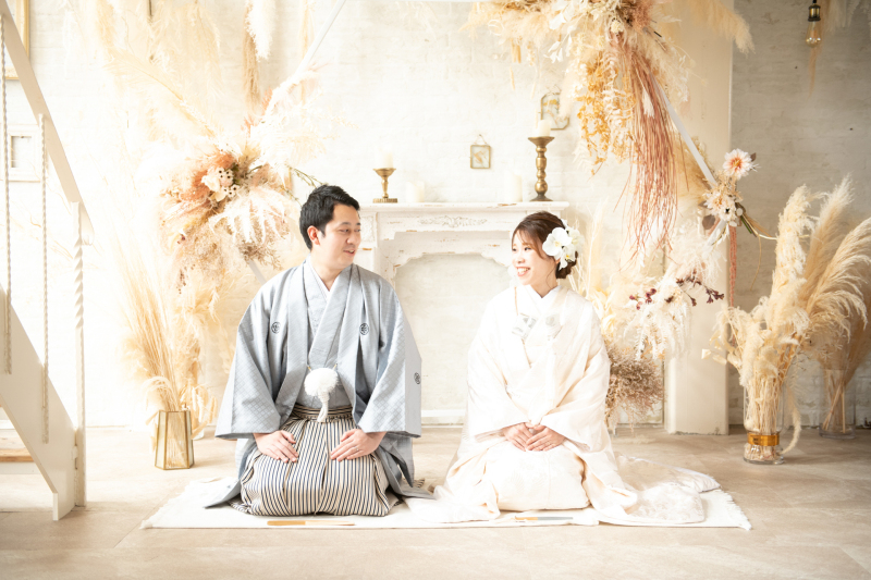 スタジオ撮影・和装＆洋装フォト