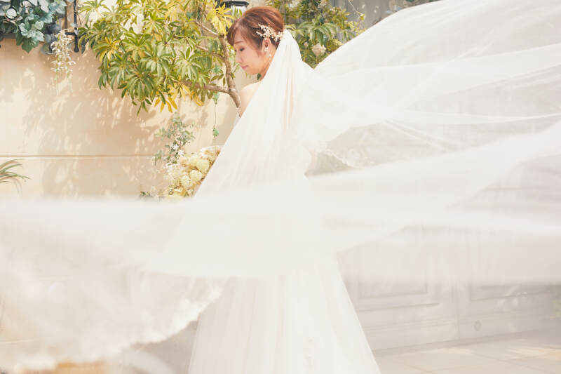 スタジオ撮影・ソロウェディングフォト