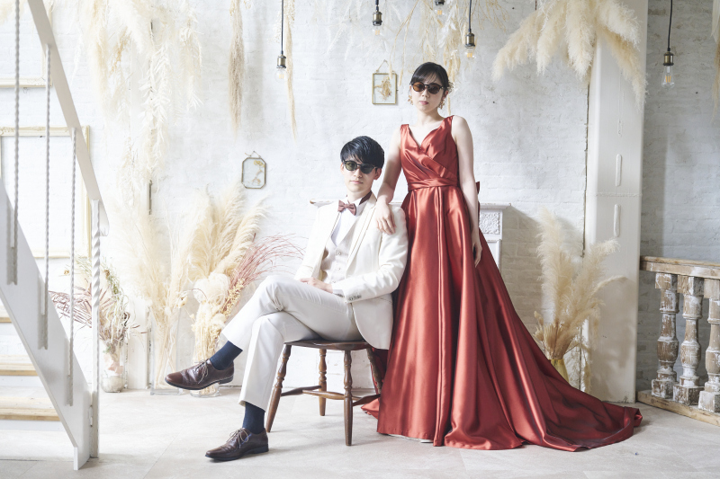 スタジオ　2着ウエディングフォト