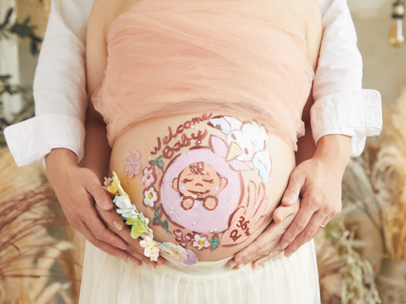 スタジオマタニティウェディングフォト