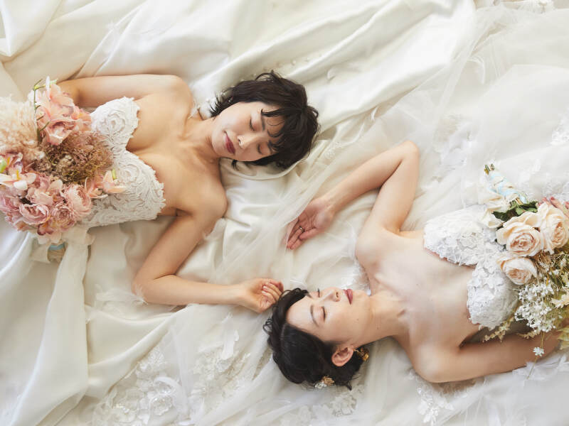 ガールズウェディングフォト