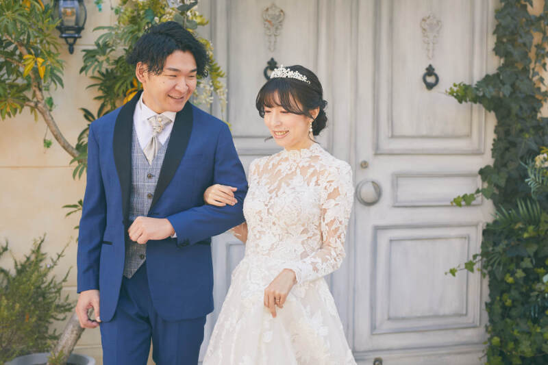 スタジオ撮影・2着ウェディングフォト