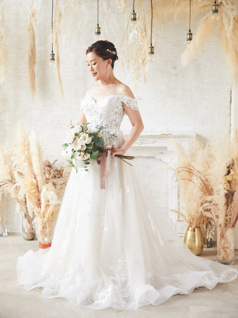 スタジオ２着ソロウエディングフォト